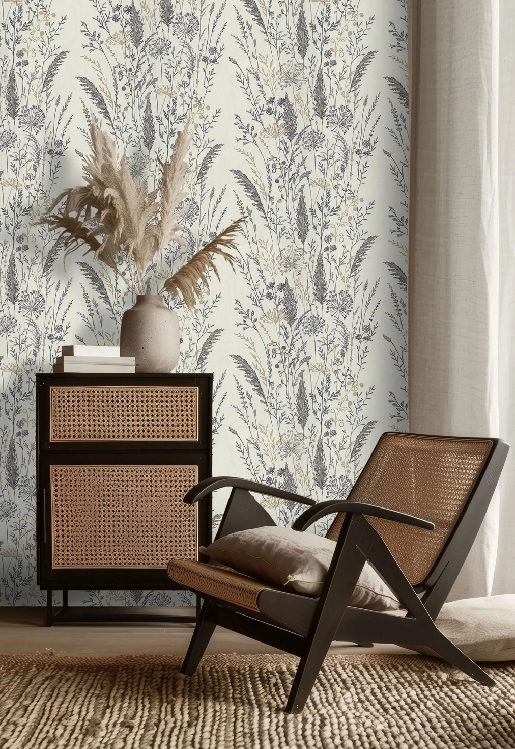 Обои Euro Decor 7272-22 Поле флиз. 1,06х10м-image-1