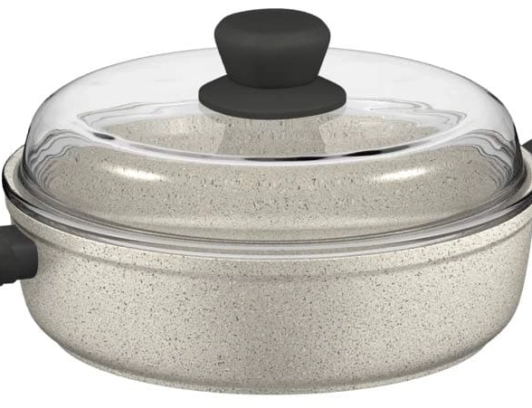 Сотейник с а/п с крышкой 28см NADOBA MARMIA