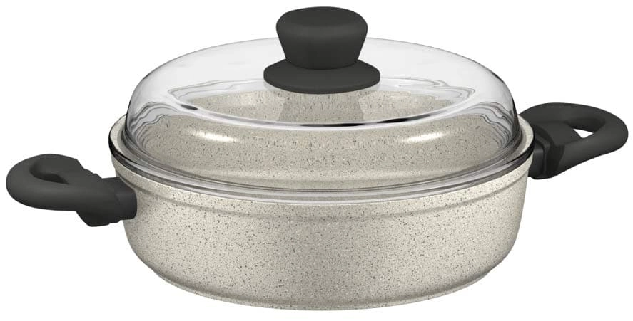 Сотейник с а/п с крышкой 28см NADOBA MARMIA