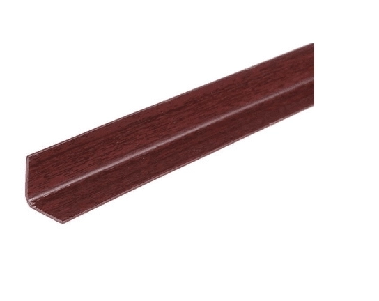 Уголок ПВХ 30х30 Идеал махагон 2.7м