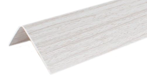 Угол арочный 20х12 Идеал ясень белый 2.7м