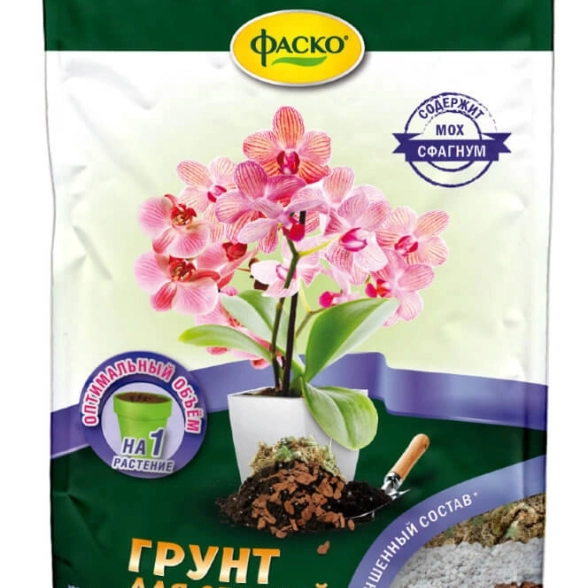 Грунт Цветочное счастье Орхидеи 1л