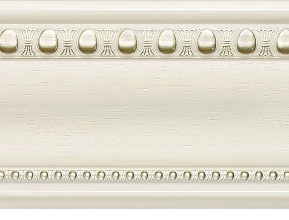 Карниз А60(1)/WS2 2,4м Ионики бел.дерево