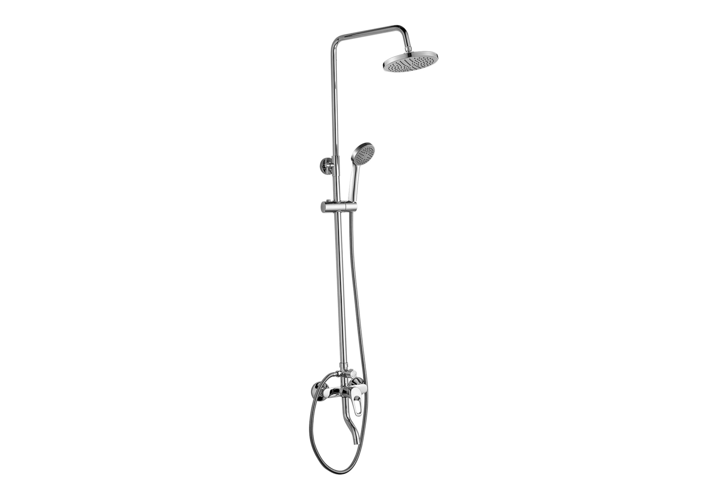 Душ система Decoroom DR21071 хром пов.изл.