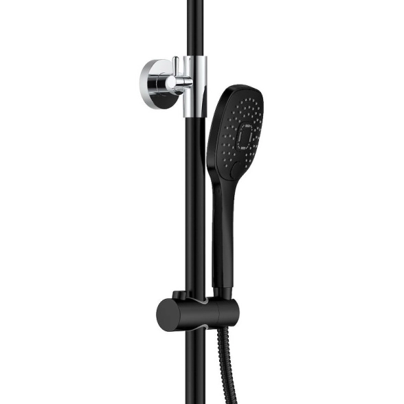Душ система Haiba HB24548-7 черный/хром-image-2
