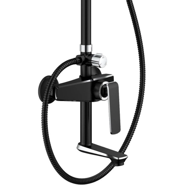 Душ система Haiba HB24548-7 черный/хром-image-3