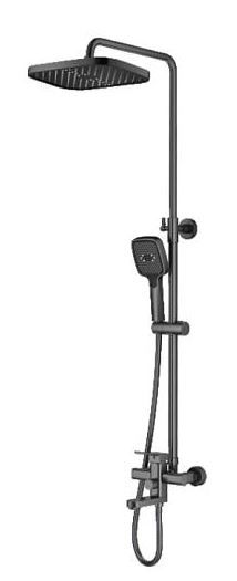 Душевая система Prohanss P60.24.09 графит