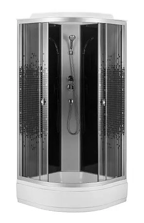 Кабина душ. CS-900-25TM/M 900*900*2150 мозаика 00087793