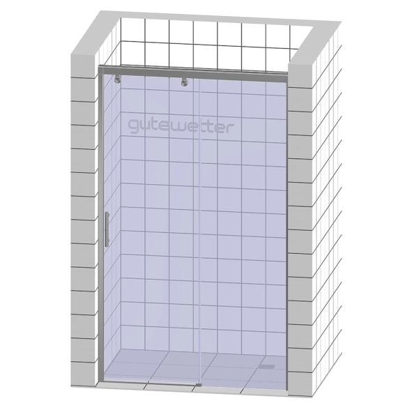 Душевая дверь Slide Door GK-862 150x200 хром-image-1