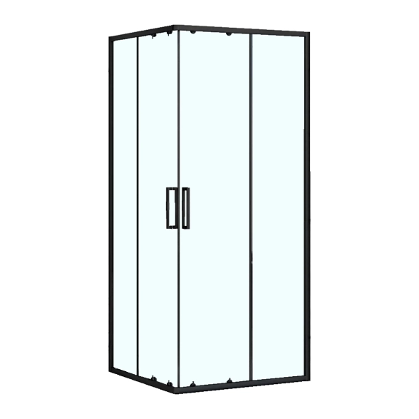 Душ.ограждение CS-21809B 100*100*190 ст/прозр.закал Б/П
