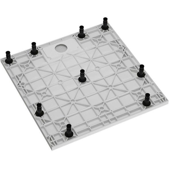 Поддон душ.RGW TUS-099W 90*90*26 белый*квадрат*90мм-image-1