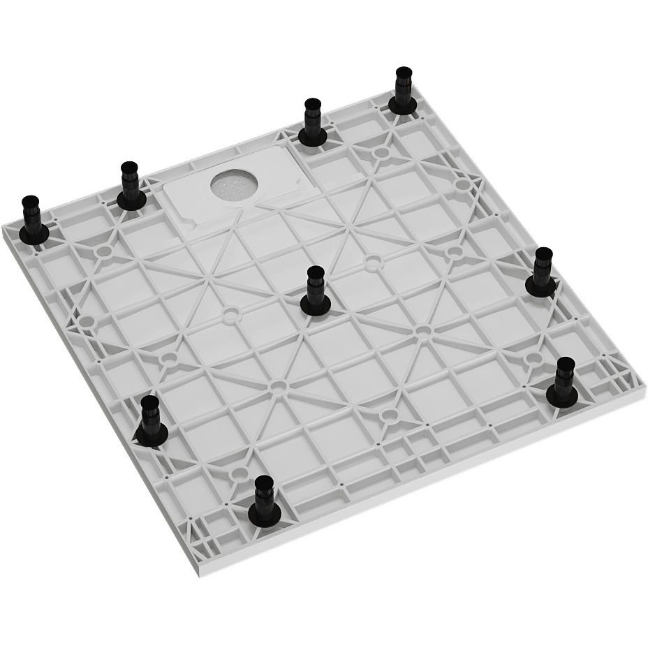 Поддон душ.RGW TUS-099W 90*90*26 белый*квадрат*90мм-image-1