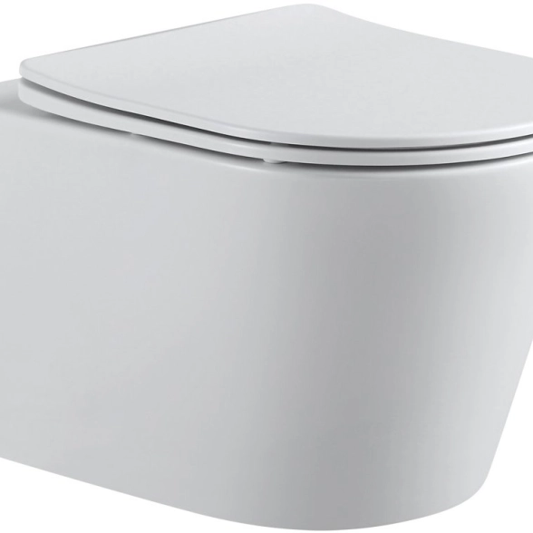 Унитаз подвес Atago 2.0 W сид Slim с Rimless