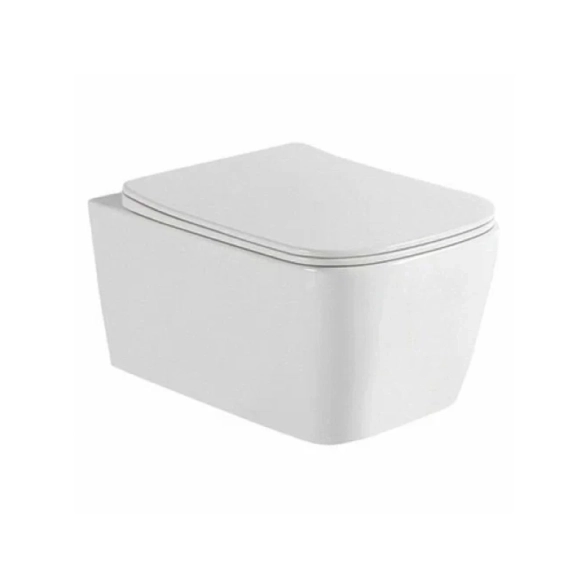 Унитаз подвес. Basardo bs119-00 с сиденьем