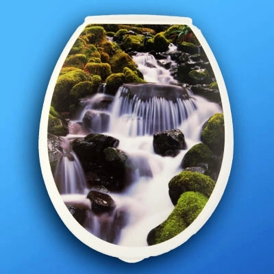 Сиденье д/унитаза Универсал Декор Водопад