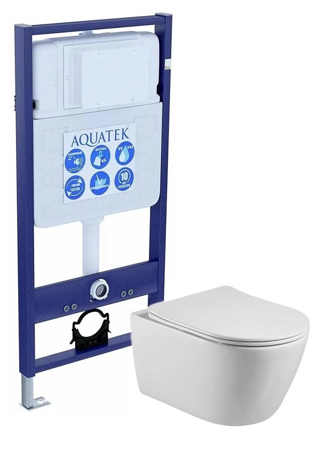 Сист. инстал Aquatek INS-0000012+унитаз БЕТТА AQ1253W-00 м/л