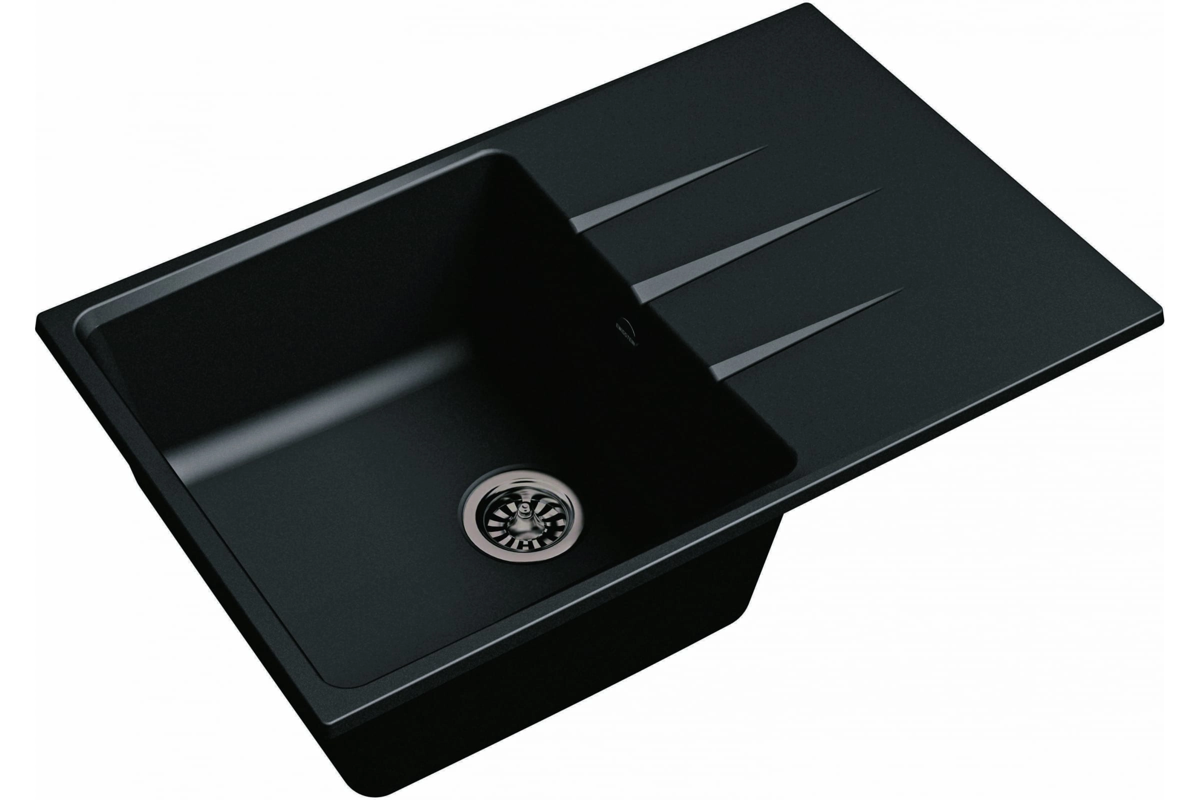 Мойка EWIGSTEIN Gerd 60F 780x500мм чаш+крыло антрацит