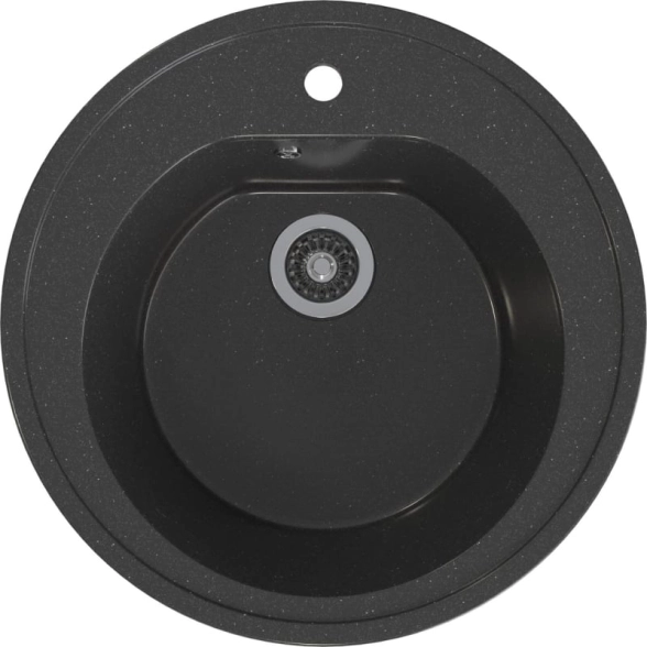 Мойка ML-GMS02 d505мм круг. черный 308
