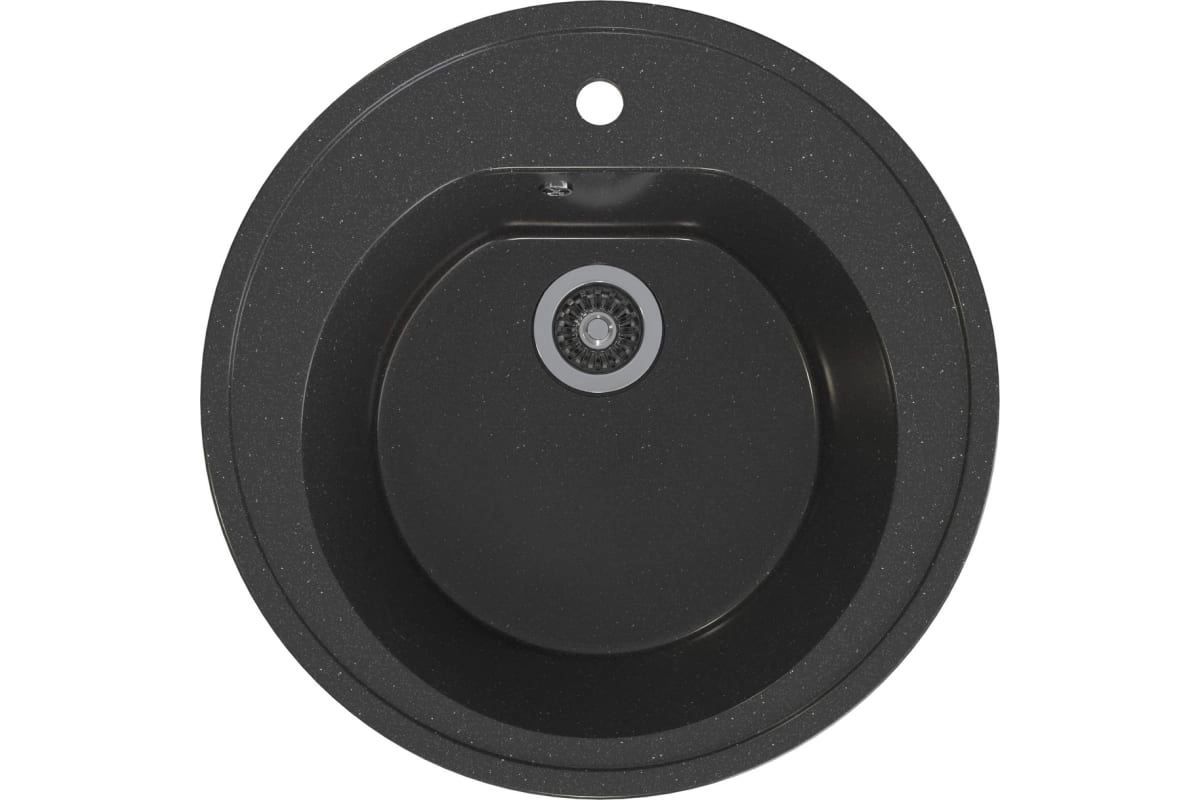 Мойка ML-GMS02 d505мм круг. черный 308