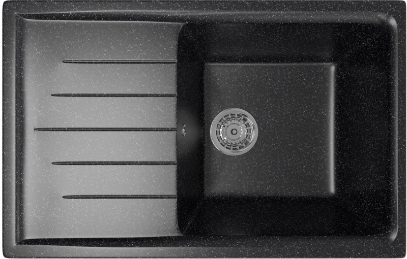 Мойка ML-GM19 с/кр (308) черная 500*750*200мм-image-2