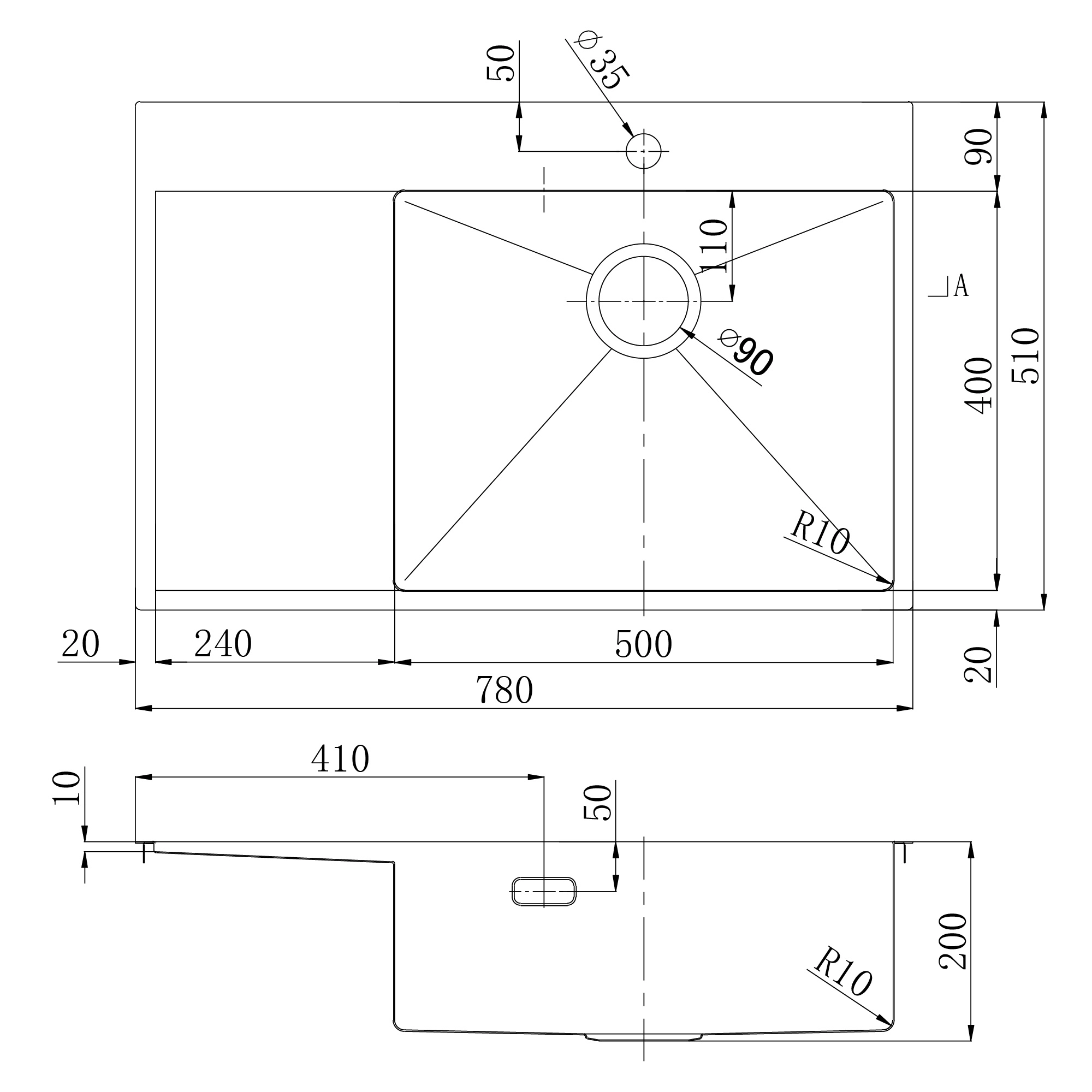 Mойка Lemark KEZADRA 780P правая 9937153-image-4