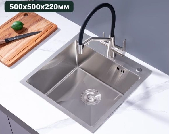 Мойка Splenka S701.5050.05 сатин-image-1