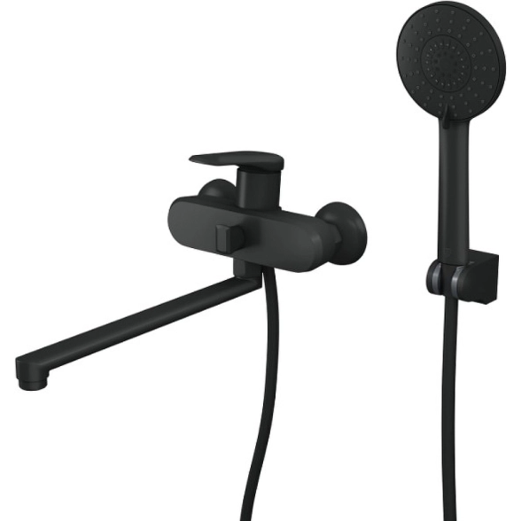 Смеситель д/в RUSH Nevis NE1735-51Black черный