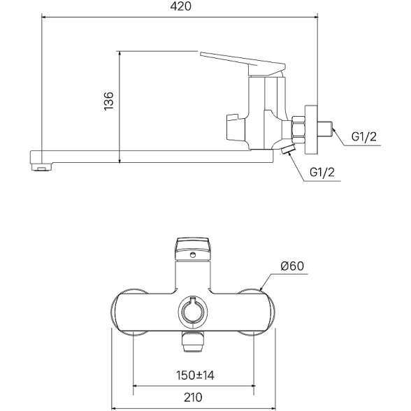 СМЕСИТЕЛЬ Д/в IDDIS ESPSB00I10WA ESPER-image-2