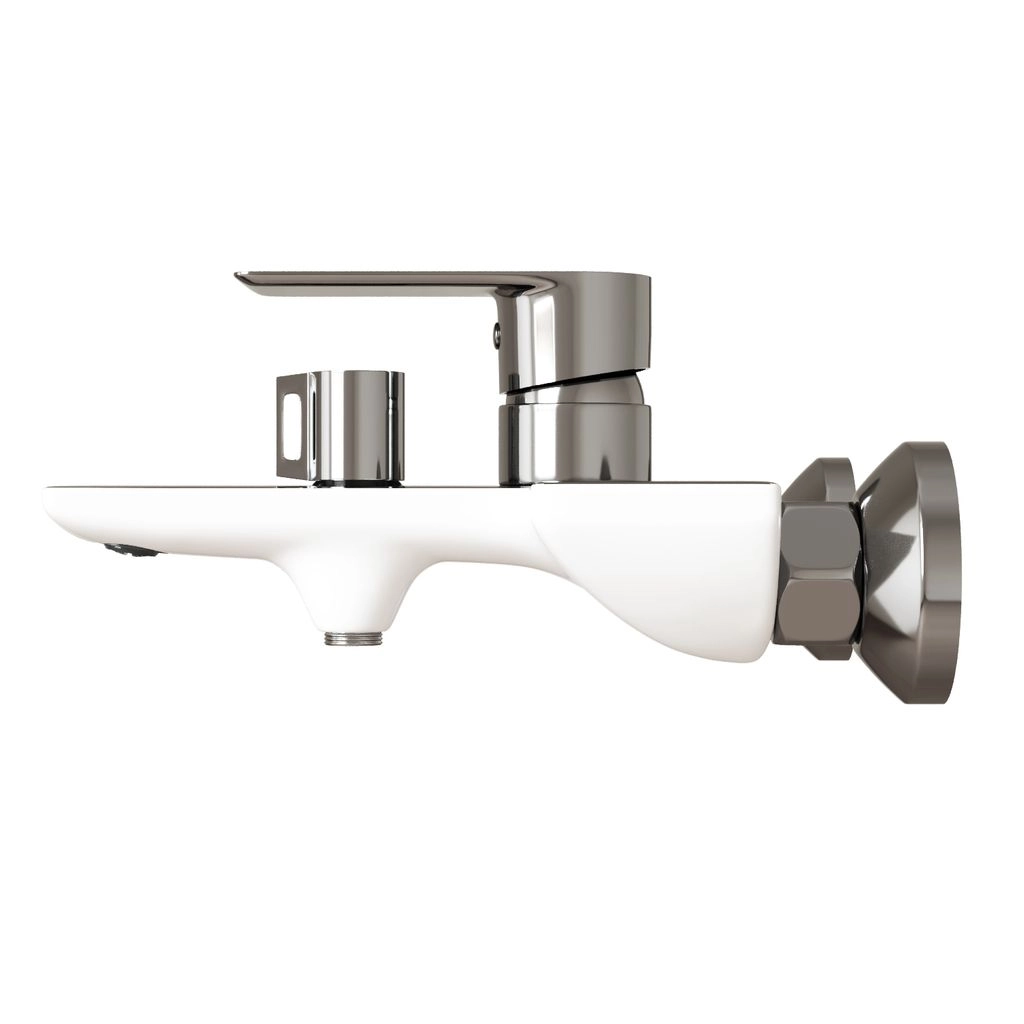 Смеситель д/в Mixline ML33-01 City White 35k бел/хром-image-2