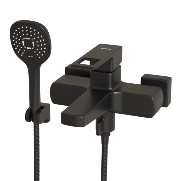 Смеситель д/в Mixline Solo Black ML34-01 черный