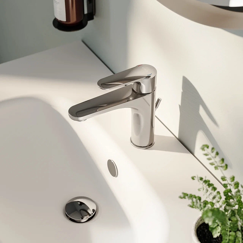Смеситель д/у Vitra Root Round A42706EXP хром-image-1