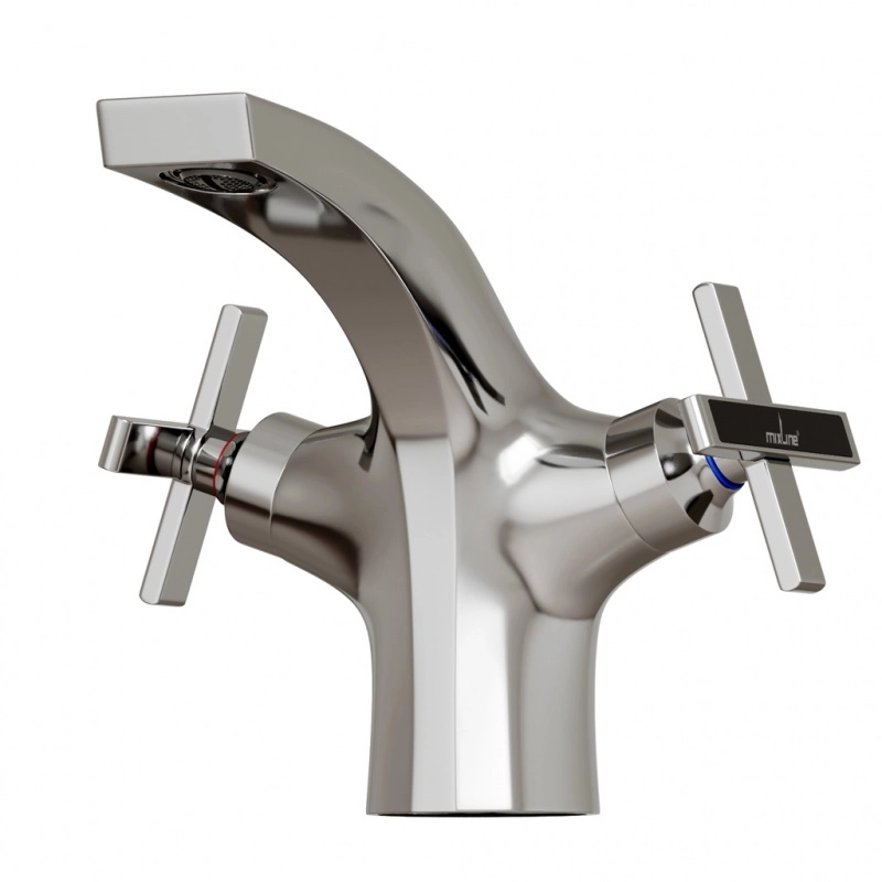 Смеситель д/у Mixline ML37-04 Cross 1/2 кер.-image-1