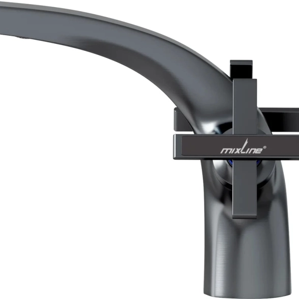 Смеситель д/у Mixline Graphite ML38-04 1/2кер графит-image-2