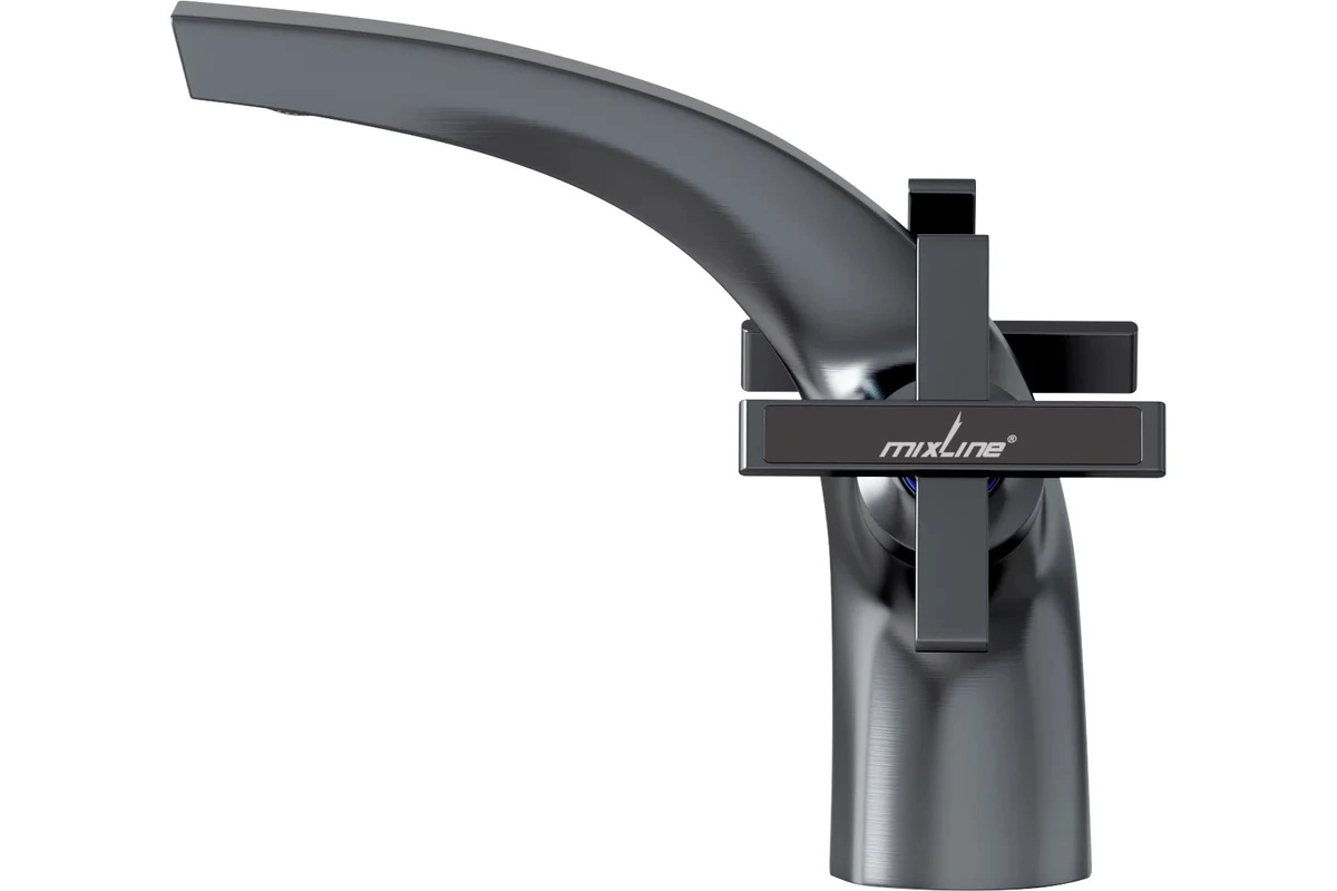 Смеситель д/у Mixline Graphite ML38-04 1/2кер графит-image-2
