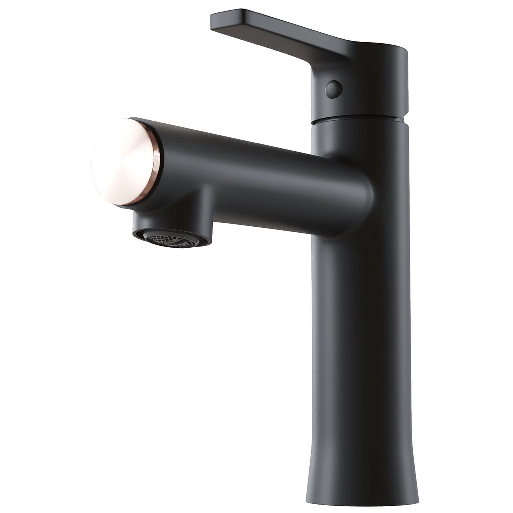 Смеситель д/у MIXLINE Round Black ML23-04 черный-image-2