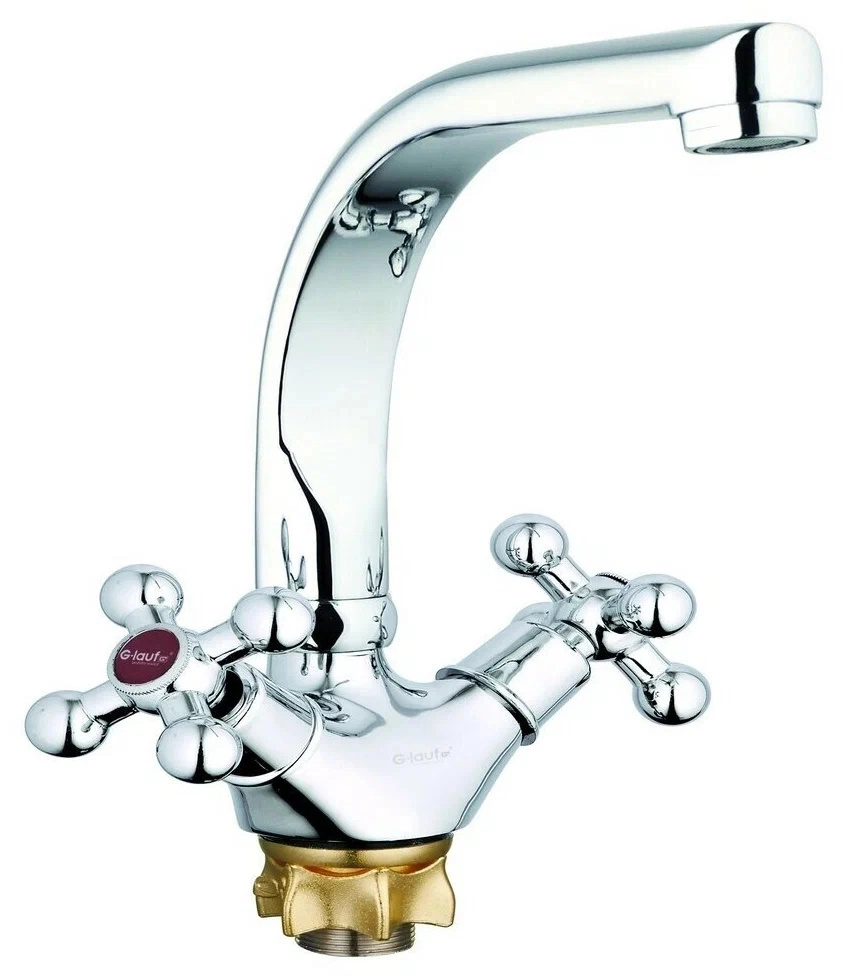 Смеситель в/м Glauf QTZ4-D856 1/2 кер. 513907
