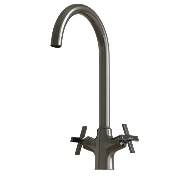 Смеситель в/м Mixline Graphite ML38-032 1/2кер графит-image-1