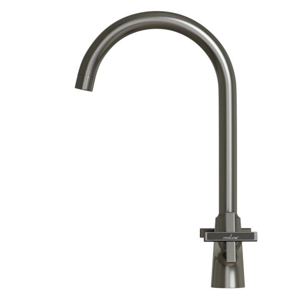 Смеситель в/м Mixline Graphite ML38-032 1/2кер графит-image-2