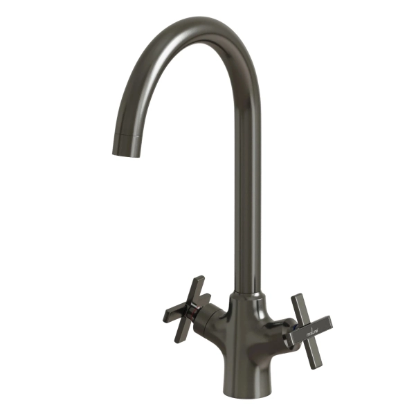 Смеситель в/м Mixline Graphite ML38-032 1/2кер графит