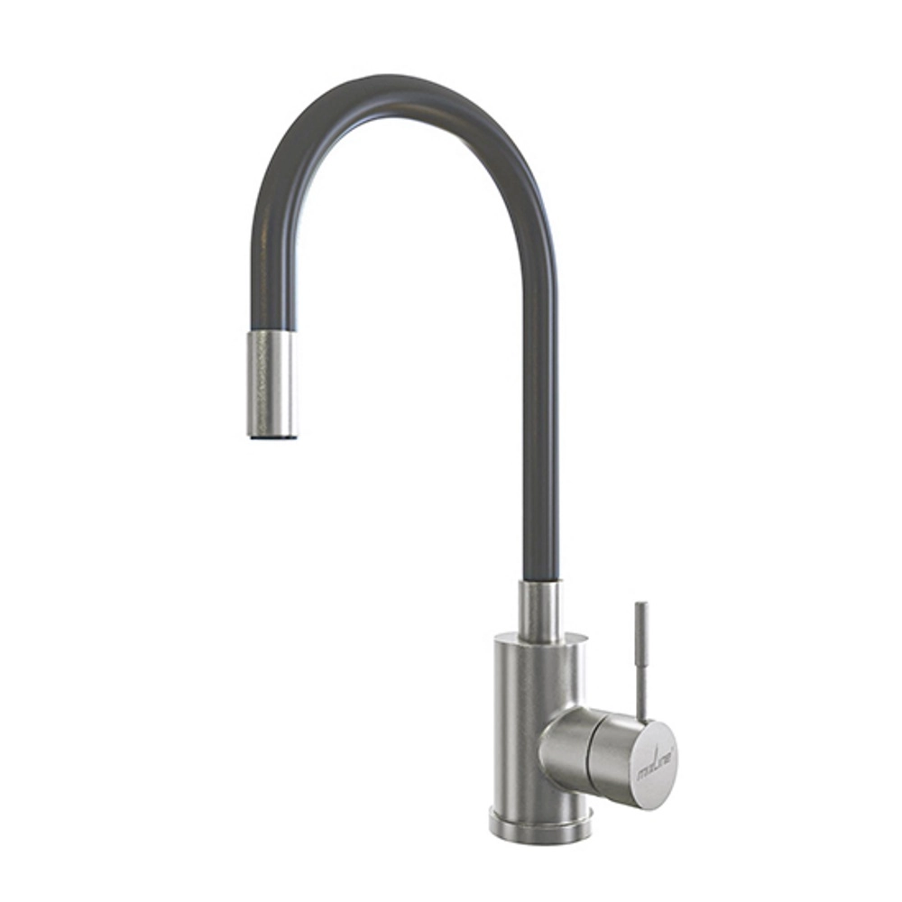 Смеситель д/м Mixline MLSS-0325 серый