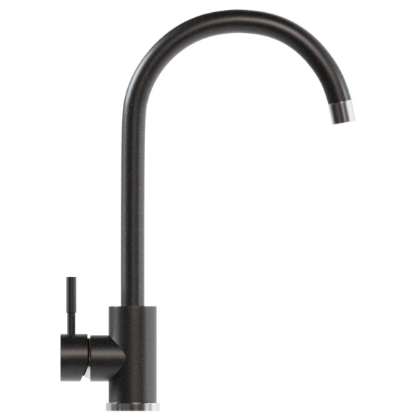 Смеситель в/м 35к MIXLINE ML-GS15 (308) черный-image-2