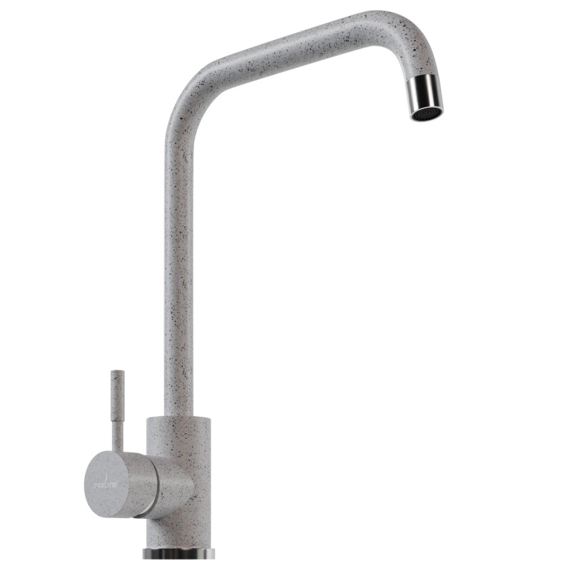 Смеситель в/м 35к MIXLINE ML-GS12 (310) серый-image-1