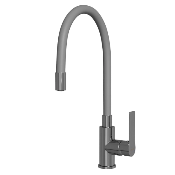 Смеситель в/м Mixline ML35-093 серый