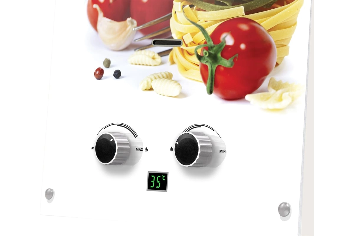 СО Колонка газовая Ballu GWH 10 Fiery Glass Pasta-image-1