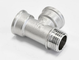 Тройник 1/2" ш/г/ш SANTREK AQUA