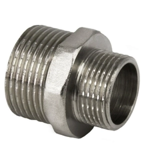 Ниппель переход 1-1/4"-1 1/4" нар/нар RTP никель