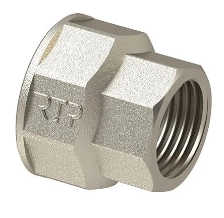 Муфта переход 1 1/4"-1/2" вн/вн RTP никель