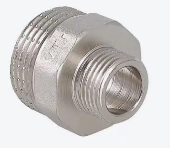 Ниппель перех. 1/2"-1/4" нар/нар Valtec