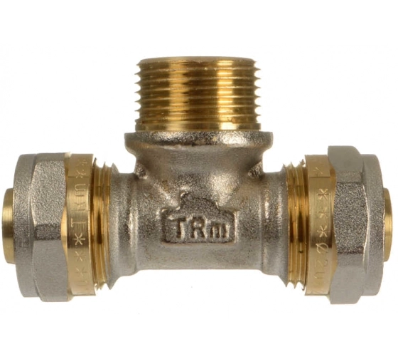 Тройник МП 20х3/4"х20 ц/ш/ц 35712