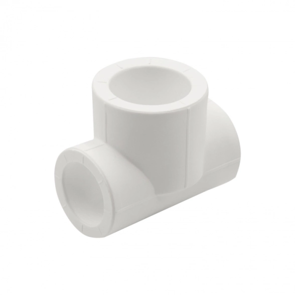 Тройник PP-R перех 20х25х20 белый EVER plast